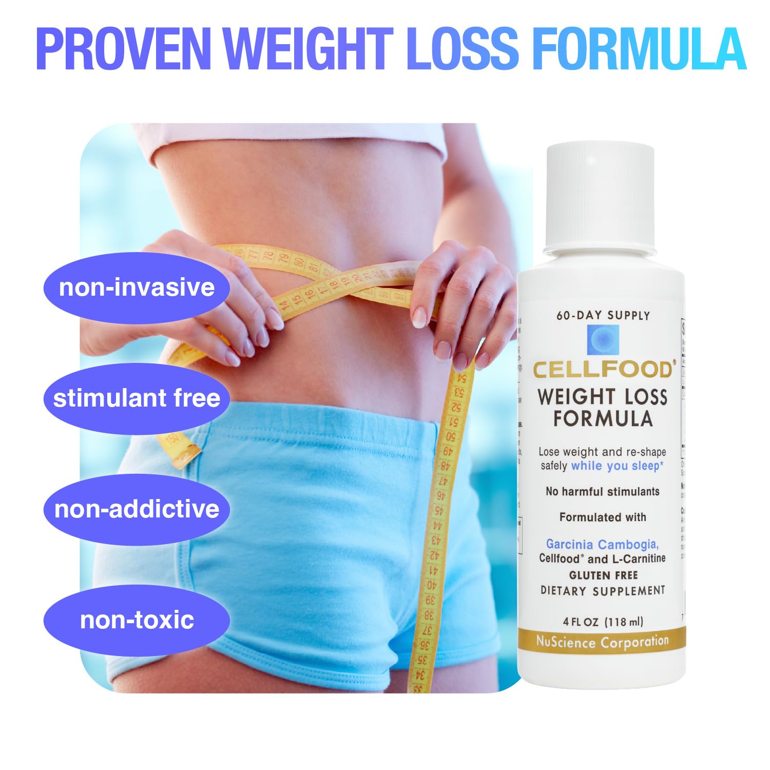 Cellfood Weight Management Formula Liquid Supplement, 4 FL OZ — Amazon image 2