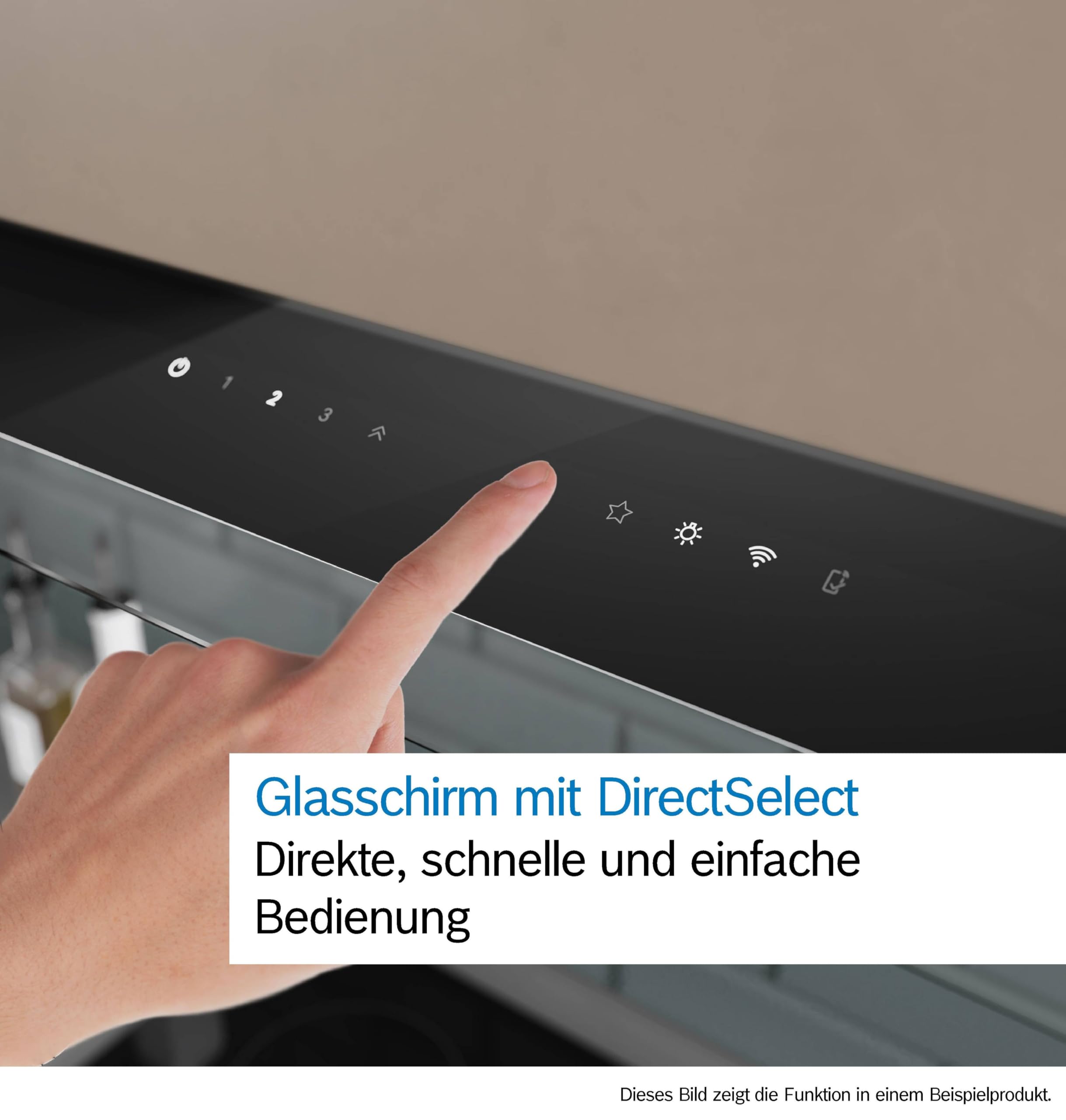 Bosch Serie 6 Integrierte Dunstabzugshaube 90 cm DBB97DP60 Abluft Umluft leiser Motor Mattschwarz