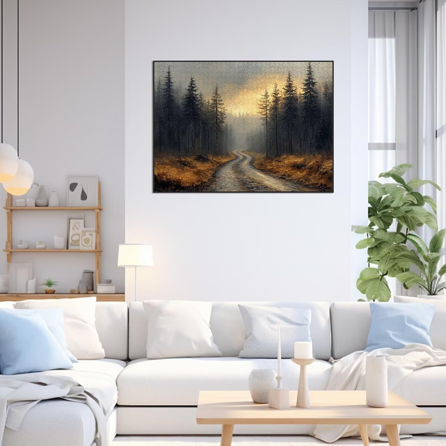 1500 sztuk puzzli dla dorosłych las wymagające gry logiczne, n-720