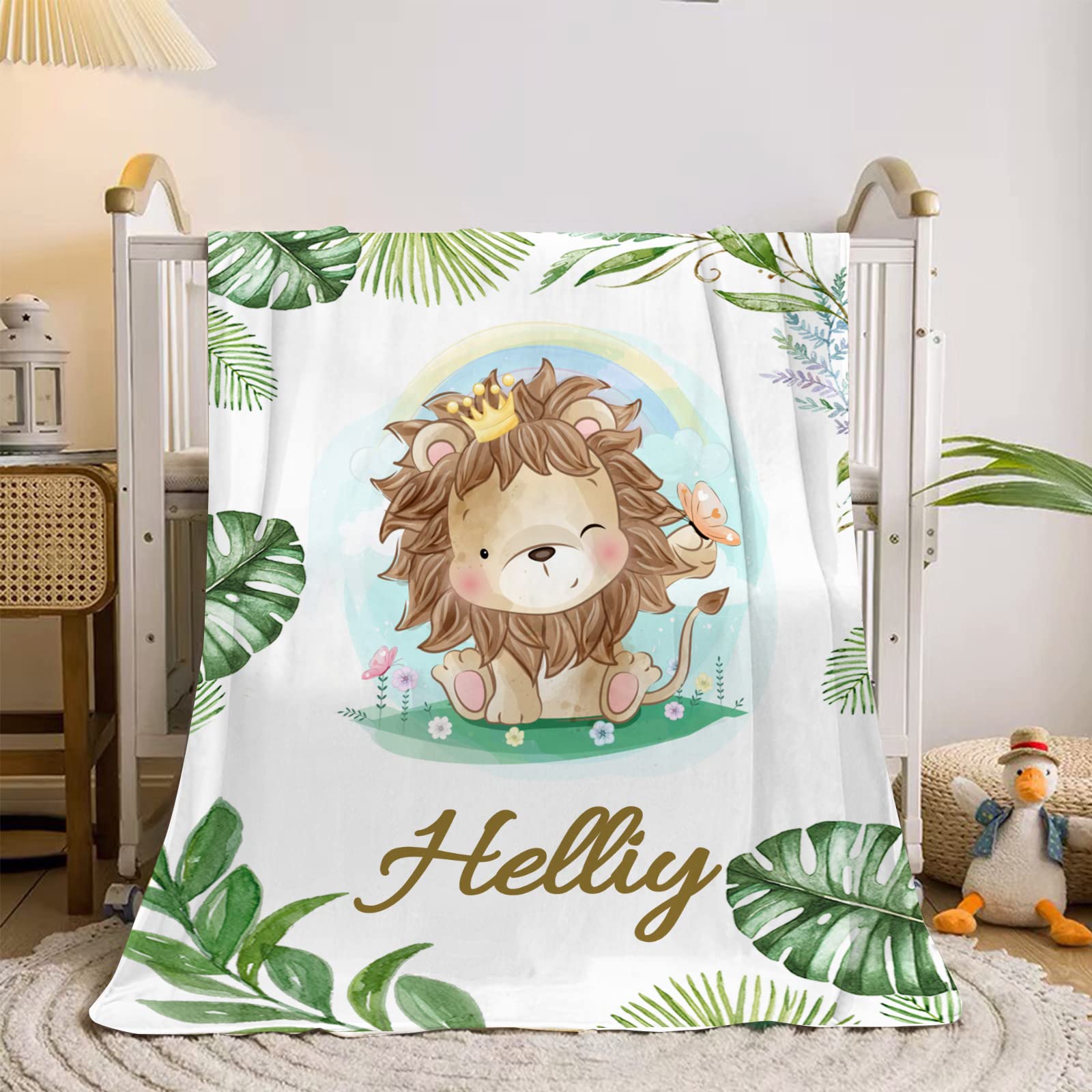 Mantas de bebé personalizadas | Manta de bebé personalizada con nombre | Manta de franela súper suave transpirable para bebé, regalos para recién nacidos (manta de bebé B-130 x 150 cm)