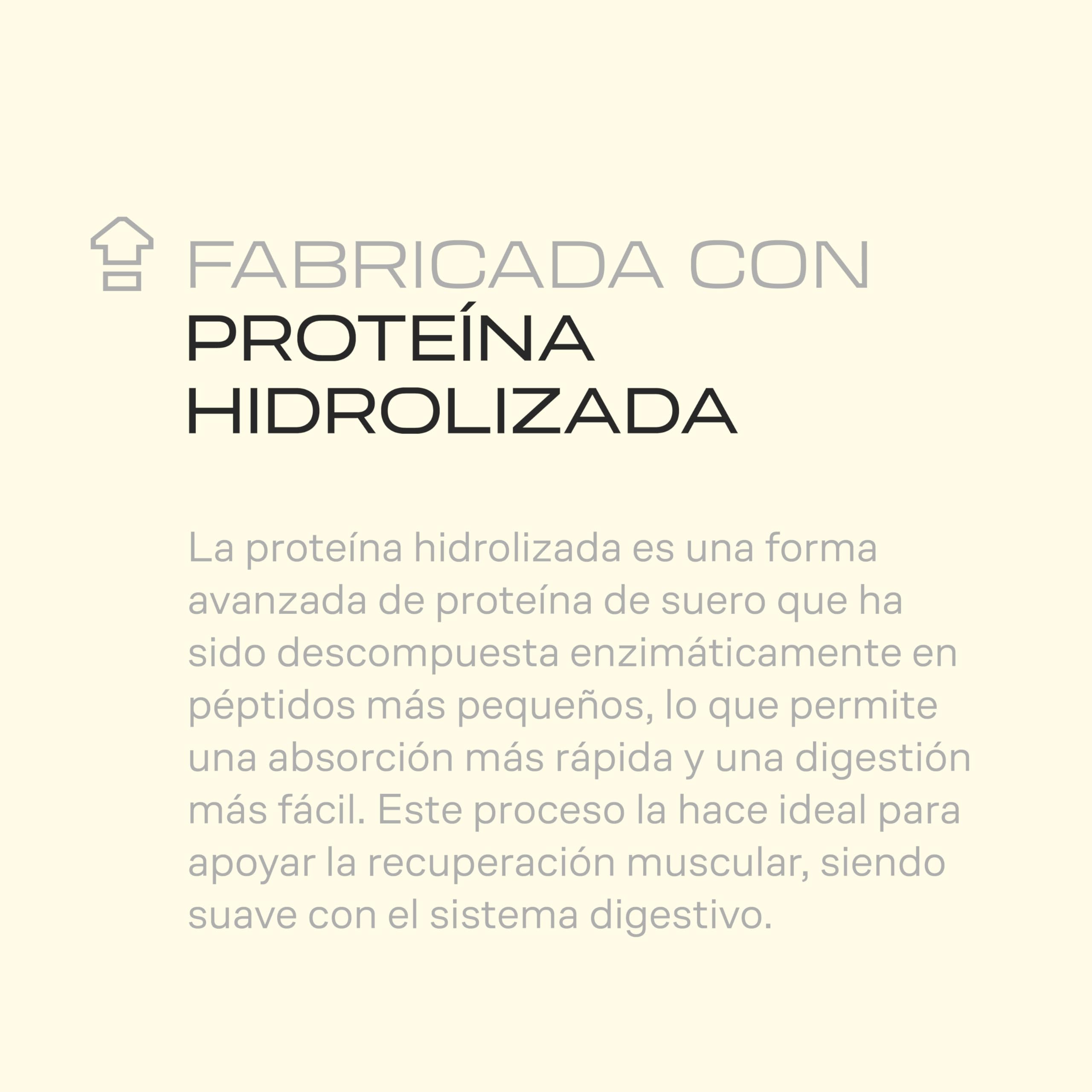 Beverly HYDRO PROTEIN - Proteína Hidrolizada de Suero con Digezyme y Tolerase - 1 Kg - 29 g de proteína por ración - 28 servicios - Excelente digestibilidad - Sabor Tarta de queso limón