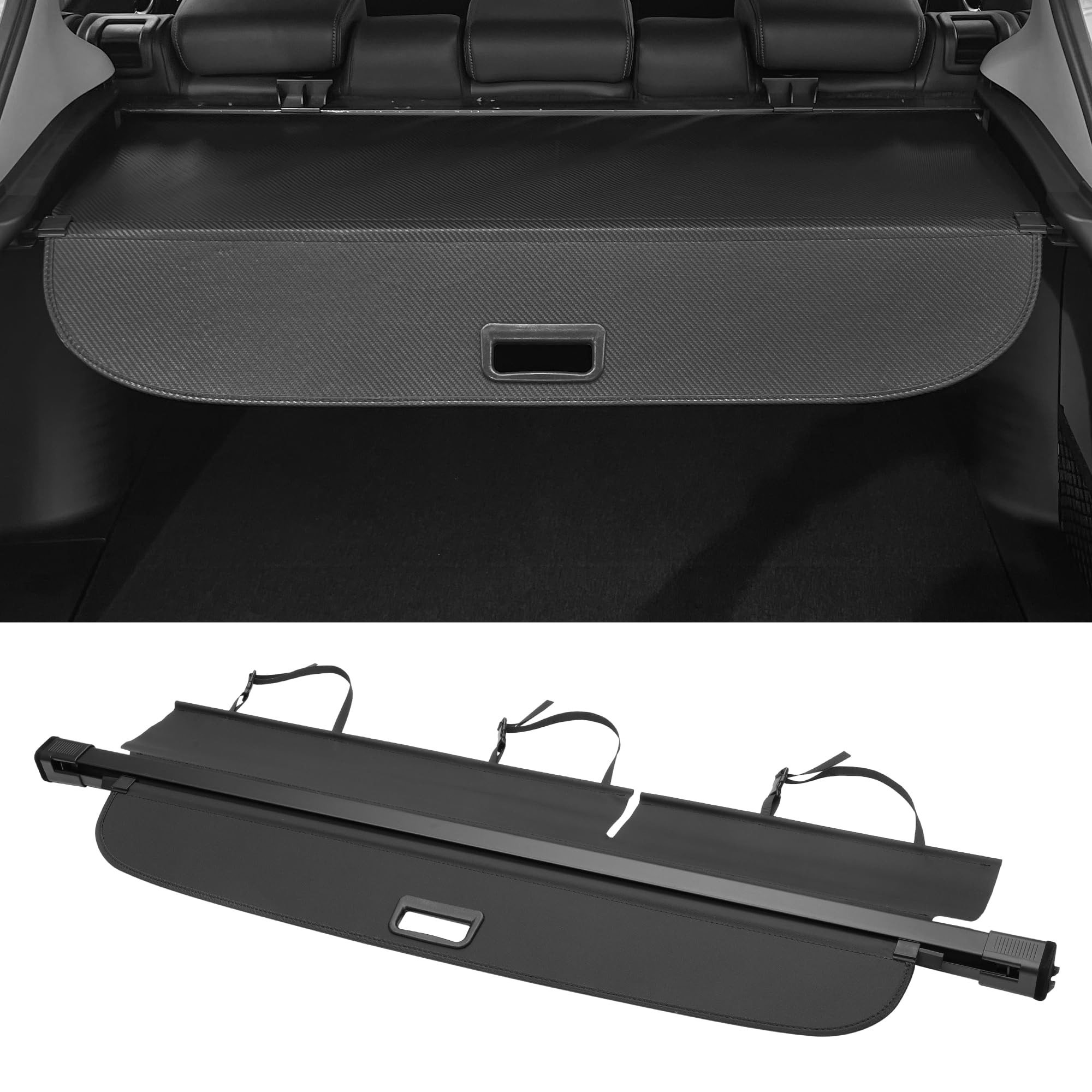 Motoforti Ausziehbare Laderaumabdeckung Für Audi Q7 16-23 1 Stück