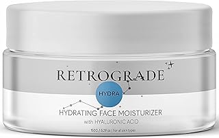 Retrograde Hydra – Face Moisturizer - Hydrating Water Based Gel Cream - Daily Moisturizer Face Cream for Dry Sensitive Skin - Hyaluronic Acid – Ceramides - All Day Hydration - Oil Free - Non-Comedogenic - Fast Absorbing - Lightweight - Face Lotion Moisturizer - for All Skin Types