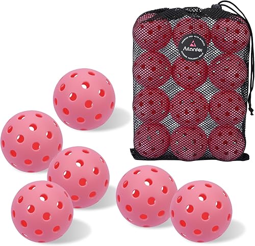 Miniatura 15 de Pickleball Balls 6 Pack | 12 Pack- 40 Holes Outdoor Pickleball with Bag, Perfectly Balanced, High Bounce, Crack-Resistance，USAPA Standard - Multiple