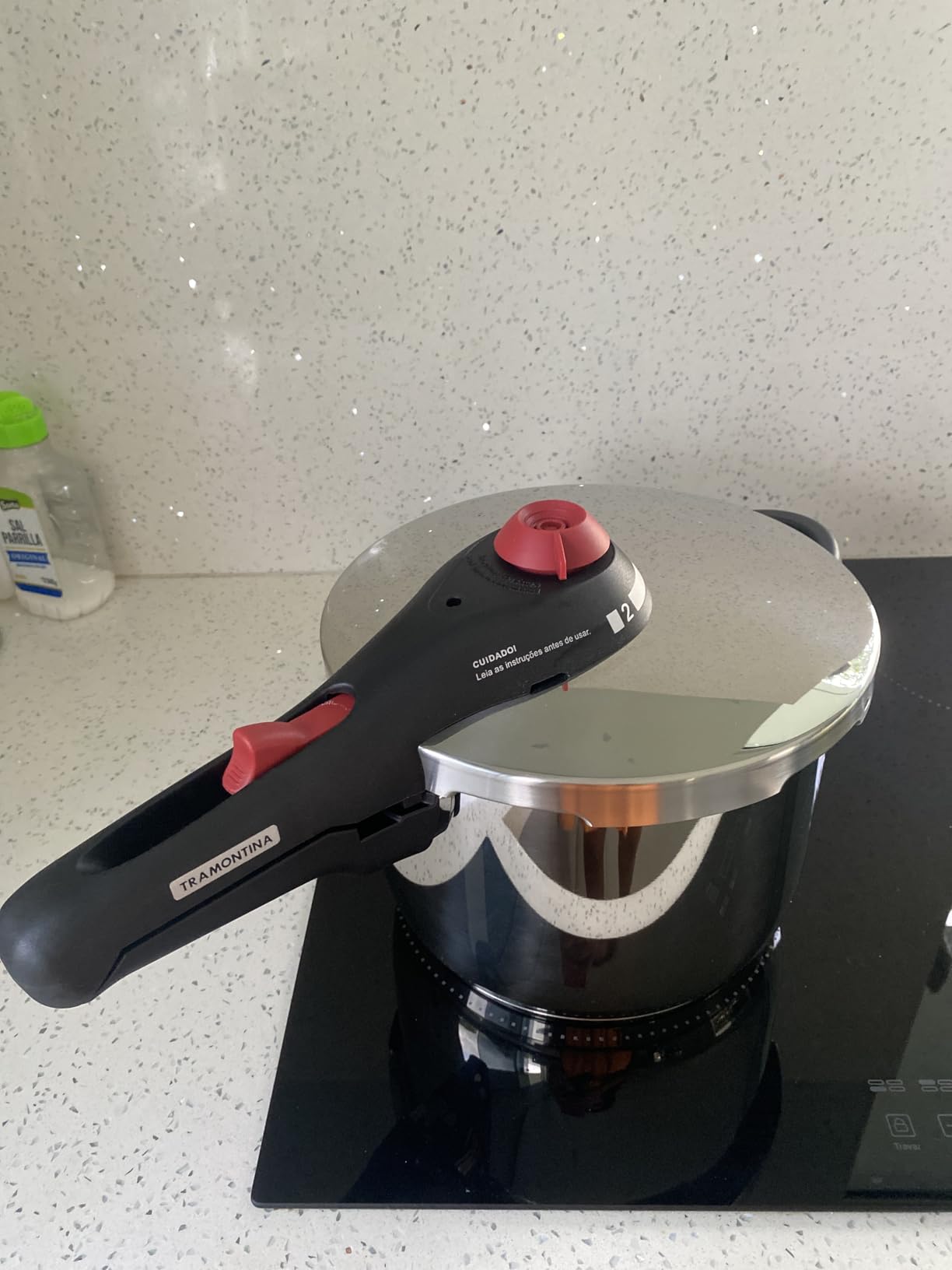 Panela de Pressão de Aço Inox Solar 6 L - Tramontina