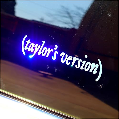 Miniatura 6 de EEEXIGEE Taylors Version - Calcomanías para coche - En este auto escuchamos la versión Taylors - 7.9 x 1.6 pulgadas
