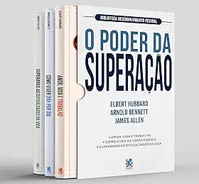 Biblioteca Desenvolvimento Pessoal: O Poder da Superação - Box com 3 Livros
