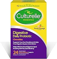 Vista 9 de Culturelle Digestive Health - Probiótico masticable diario, probiótico para hombres y mujeres, cepa probiótica más estudiada clínicamente, 10 mil