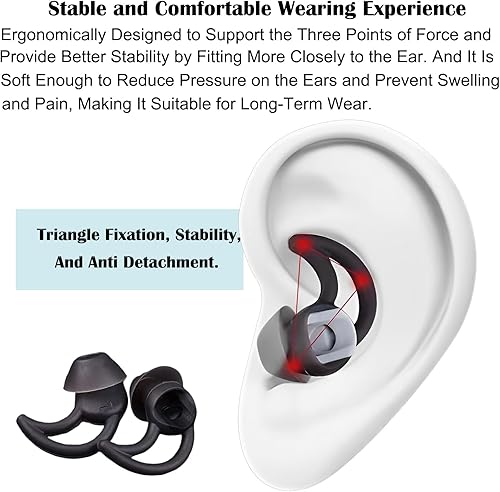 Miniatura 6 de Puntas para auriculares de repuesto para auriculares Ii, puntas de repuesto para auriculares Bose QC20 QC20i QC30 Soundsport SIE2 SIE2i IE2 IE2 IE3