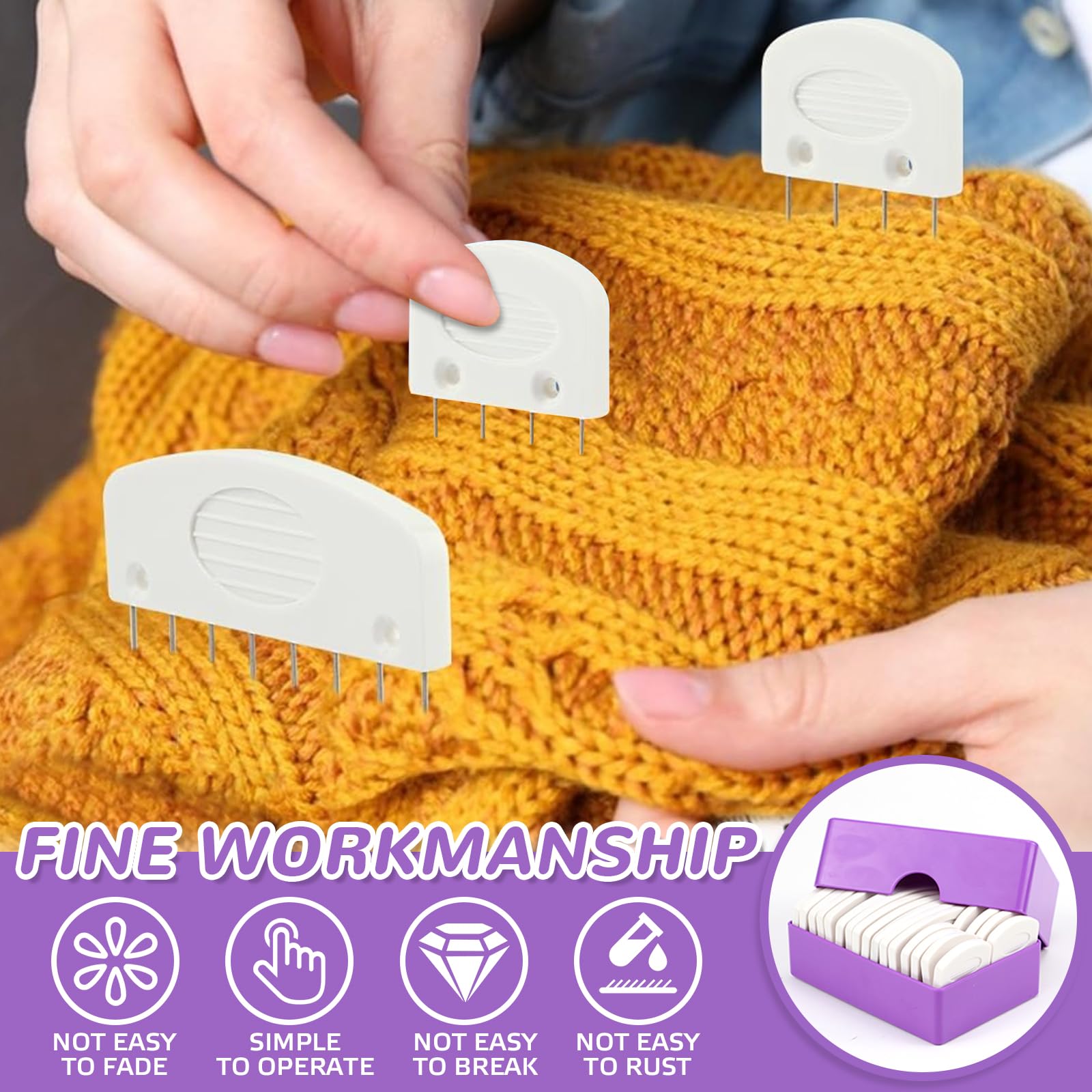 Knit Blockers, Aiguilles à Peigne, épingles De Blocage Pour