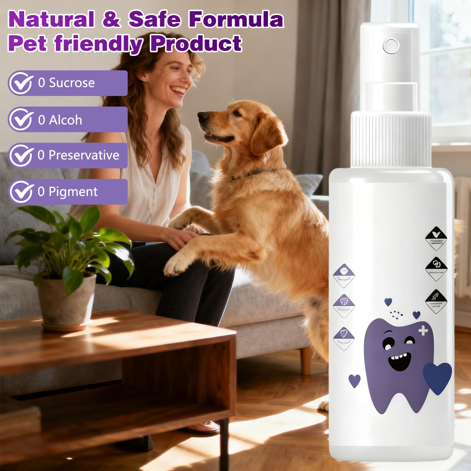 Pawbright Dental Plus, Pet Dental Formula Water Additive, Odorless & Flavorless Formula to Fight Tartar, Promote Healthy Gums & Freshen Breath. Easy Daily Use for All Pet - image 6