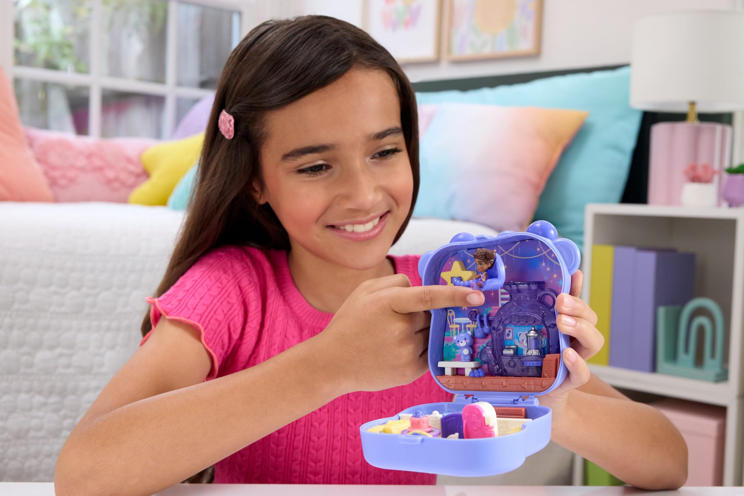 Amazon.com: Polly Pocket Dolls and Playset, Blueberry Besties