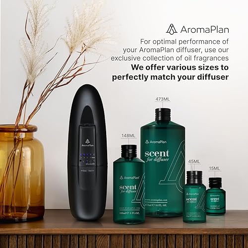 Miniatura 8 de AROMAPLAN Difusor sin agua para enchufar, cobertura de hasta 500 pies cuadrados, difusor de aceite con enchufe de nanotecnología para aceites