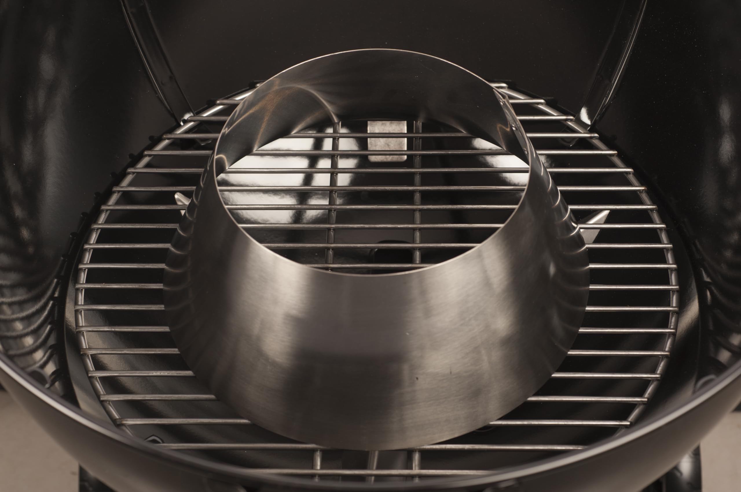 BBQNovation Edelstahl Vulkan 30cm - Perfekte Hitze Für Kamado & Kugelgrills