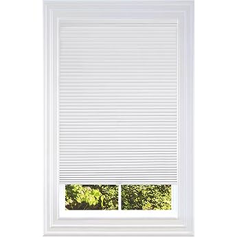 BlindsAvenue Cellular Honeycomb Cordless Shade, 9/16" Single Cell, Blackout, Antique Pewter, Size: 72" W x 72" H