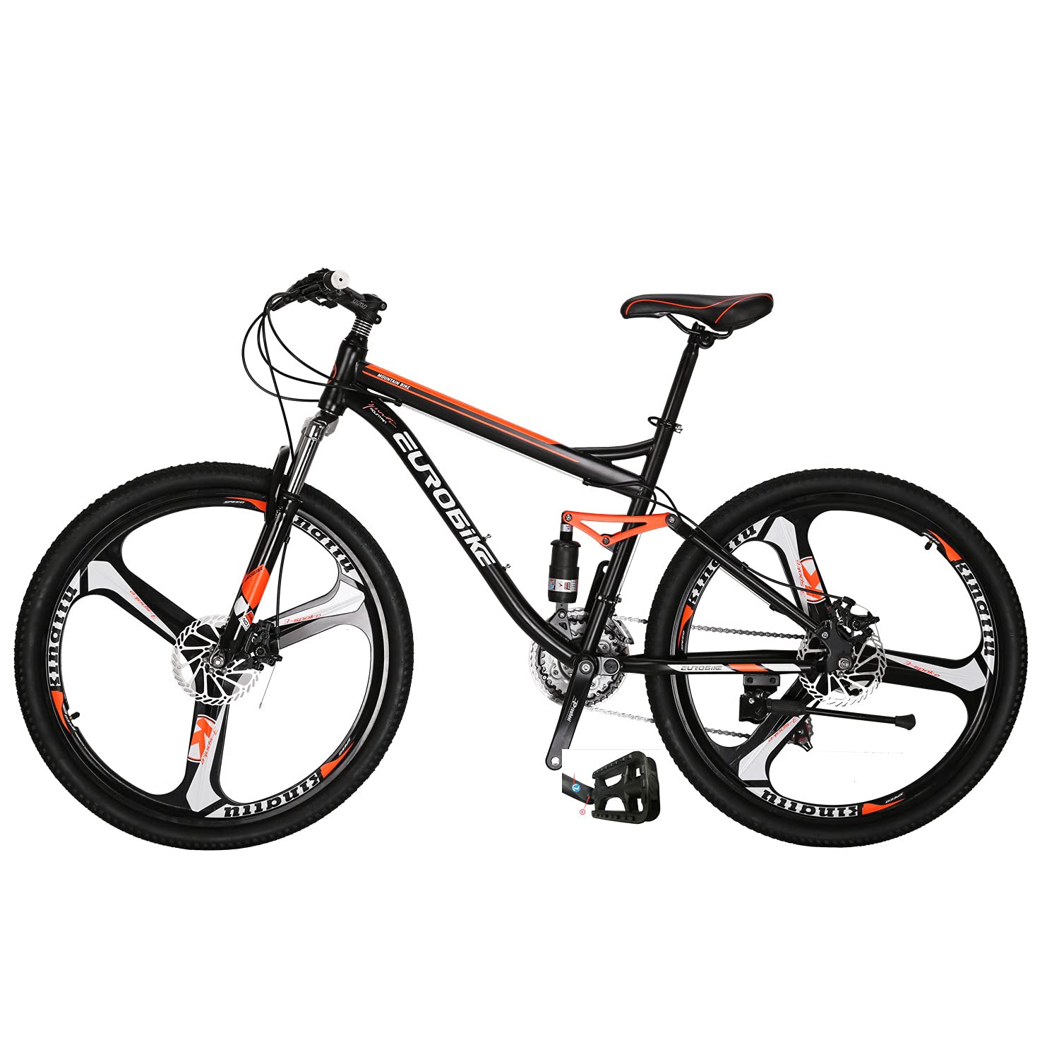Buy Eurobike Dual suspension Mountain Bike 27.5 Inches Wheel Mens