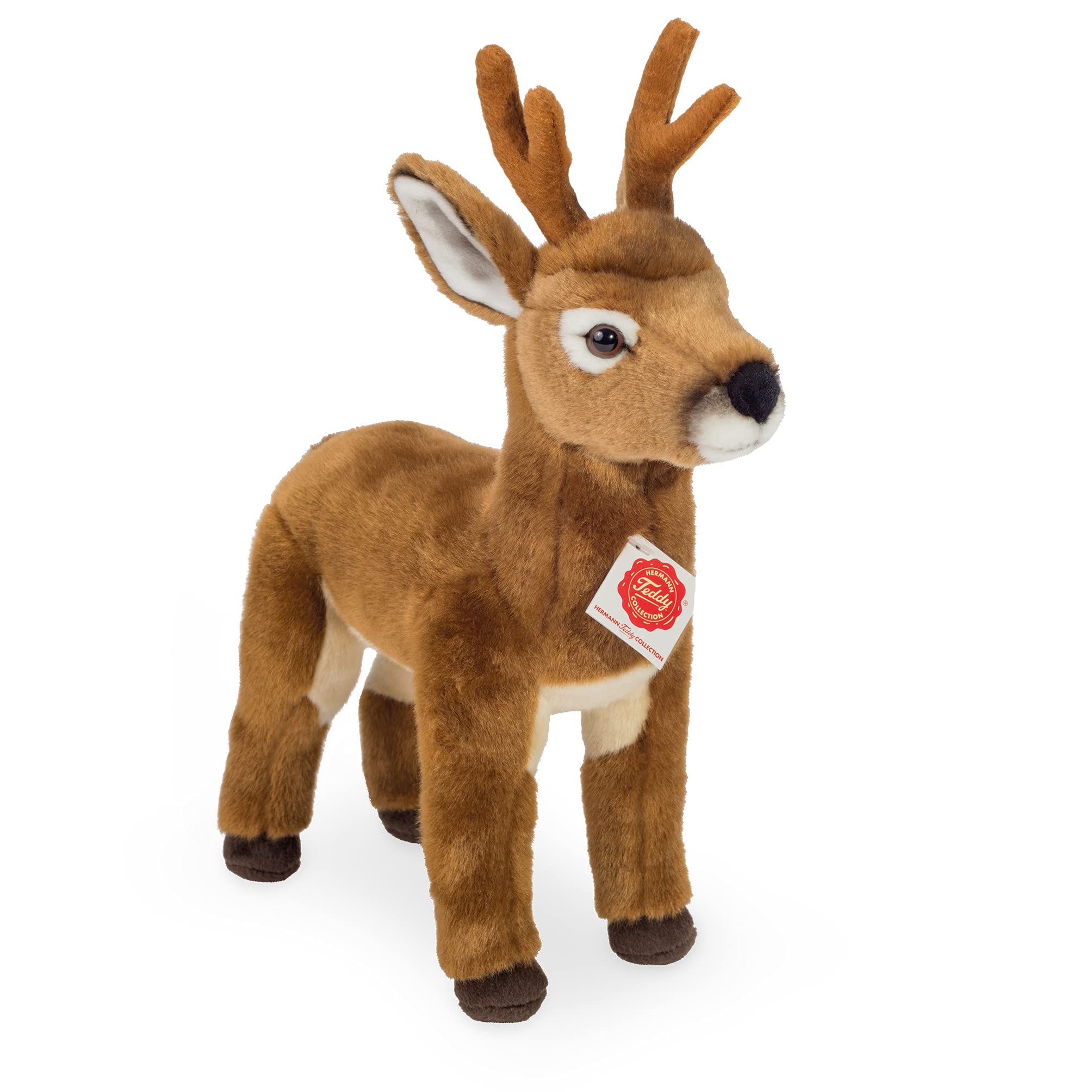 Teddy Hermann 90838 Corzo Macho 30 cm, Peluche