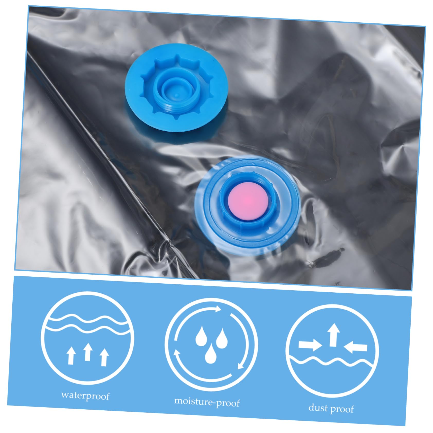 Zerodeko Vakuum-kompressionsbeutel Mit Handpumpe Für Kleidung Und Bettdecken Platzsparende Aufbewahrungsbeutel Aus Pa Pe-material Stapelbar Für Umzüge Und Reisen