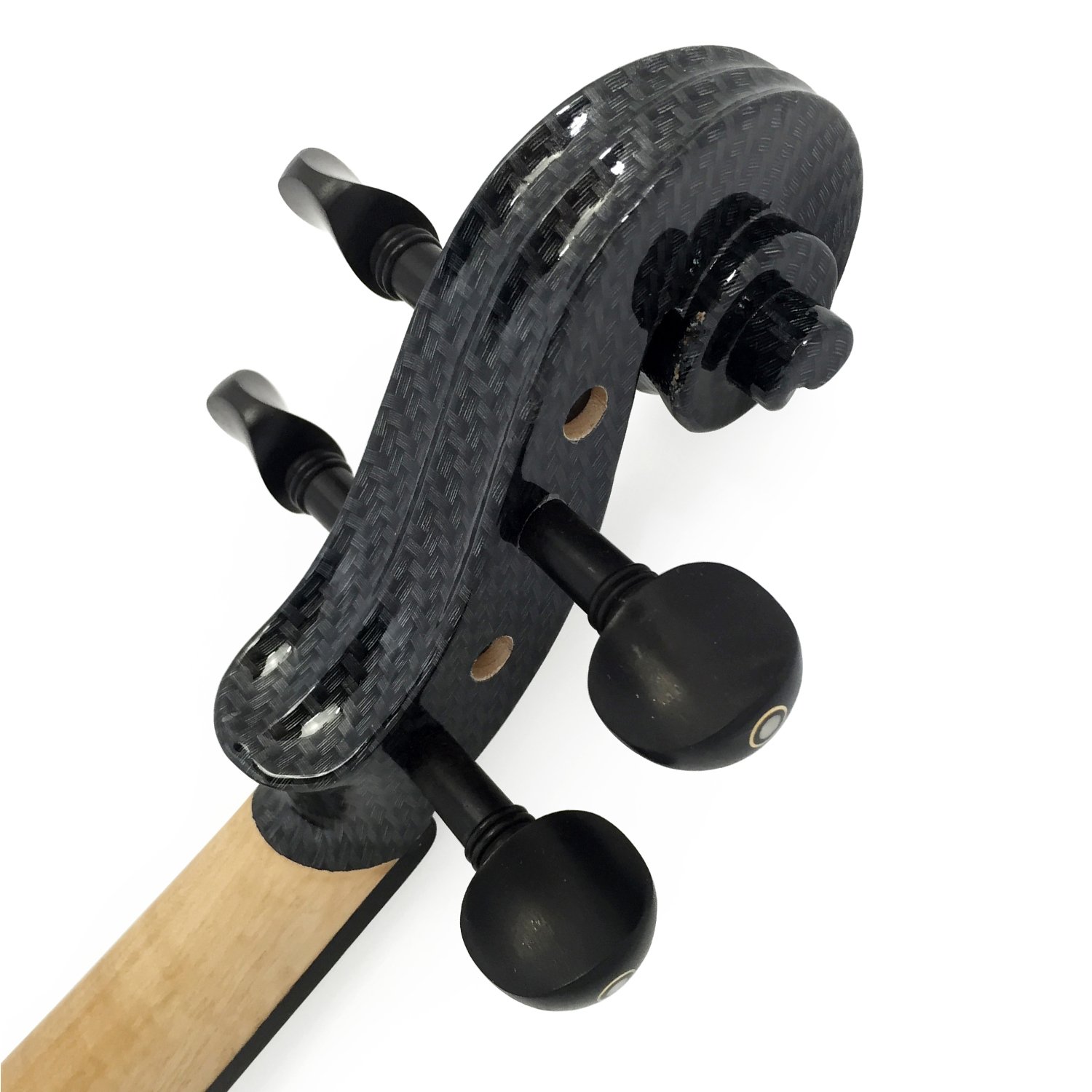 Aliyes Violino elettrico in legno 4/4 Advanced intermedio elettrico silenzioso (fibra di carbonio) (ALKIT-005), ALDSZA-1311