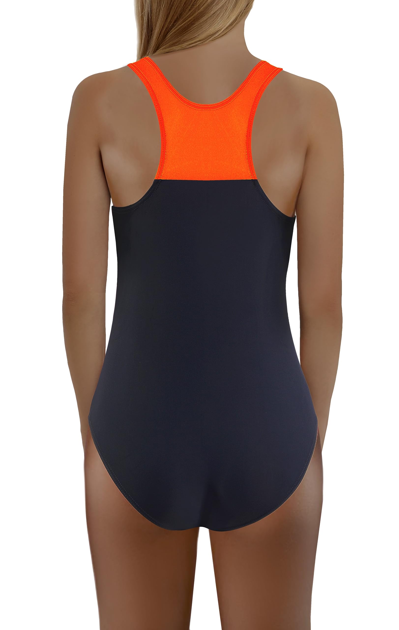 Sesto Senso Traje de Baño Niñas Deportes Traje de Baño de Una Pieza Opaco