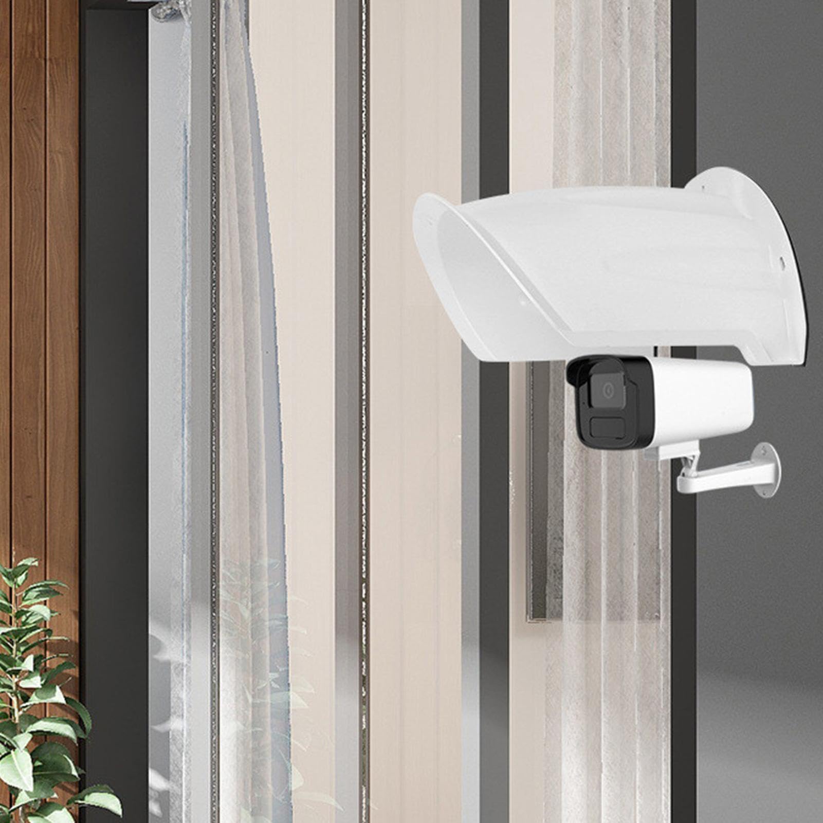 Kamera Wetterschutz Für Ring Stick Up Cam, Outdoor Camera Regenschutz Sonnenschutz Kamera Regen Abdeckung Kappe Abdeckung Wasserdicht Regen Und Schnee Schutzhülle Staub Schutz, Weiß