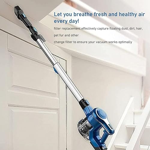 Miniatura 3 de Yosoo 4 piezas de filtro de repuesto para aspiradora INSE S600 S6P S6 piezas de aspiradora, filtro HEPA reemplazo accesorios de aspiradora