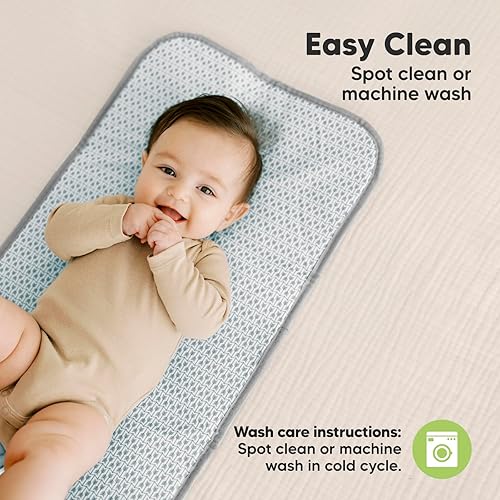 Miniatura 7 de Cambiador de pañales portátil impermeable plegable cambiador de pañales de viaje cambiador de pañales ligeros para bebé cambiador de bebé lavable a