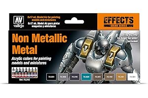 Vallejo Non-Metallic Metal Paint Set