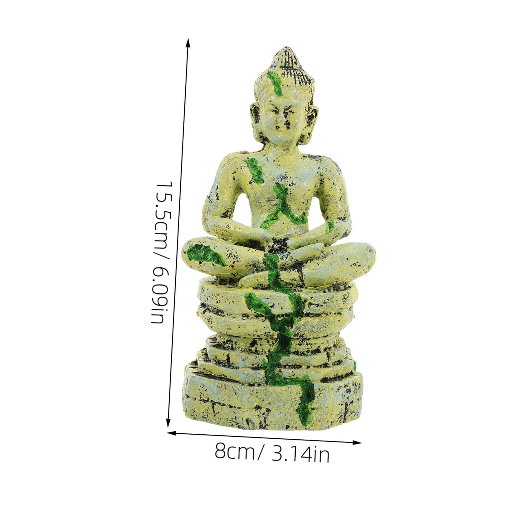 Cabilock 2 Pezzi Decorazione in Resina Per Acquario Decorazione Paesaggistica Dell'acquario Pesce Artificiale Pescare Ornamento Dell'acquario Ornamento Di Pesce Guidato Arredamento