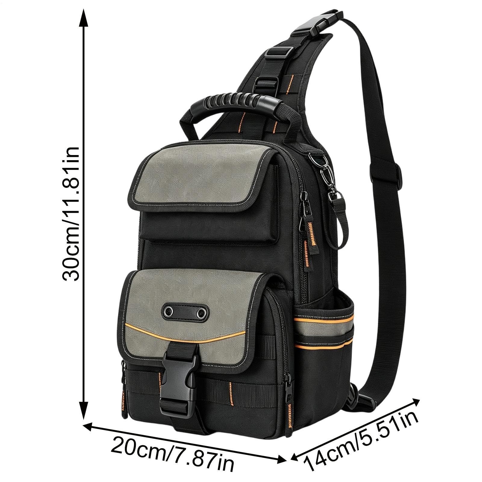 Sac À Outils Pour Électricien | Sac À Dos Imperméable À Fermeture Éclair En