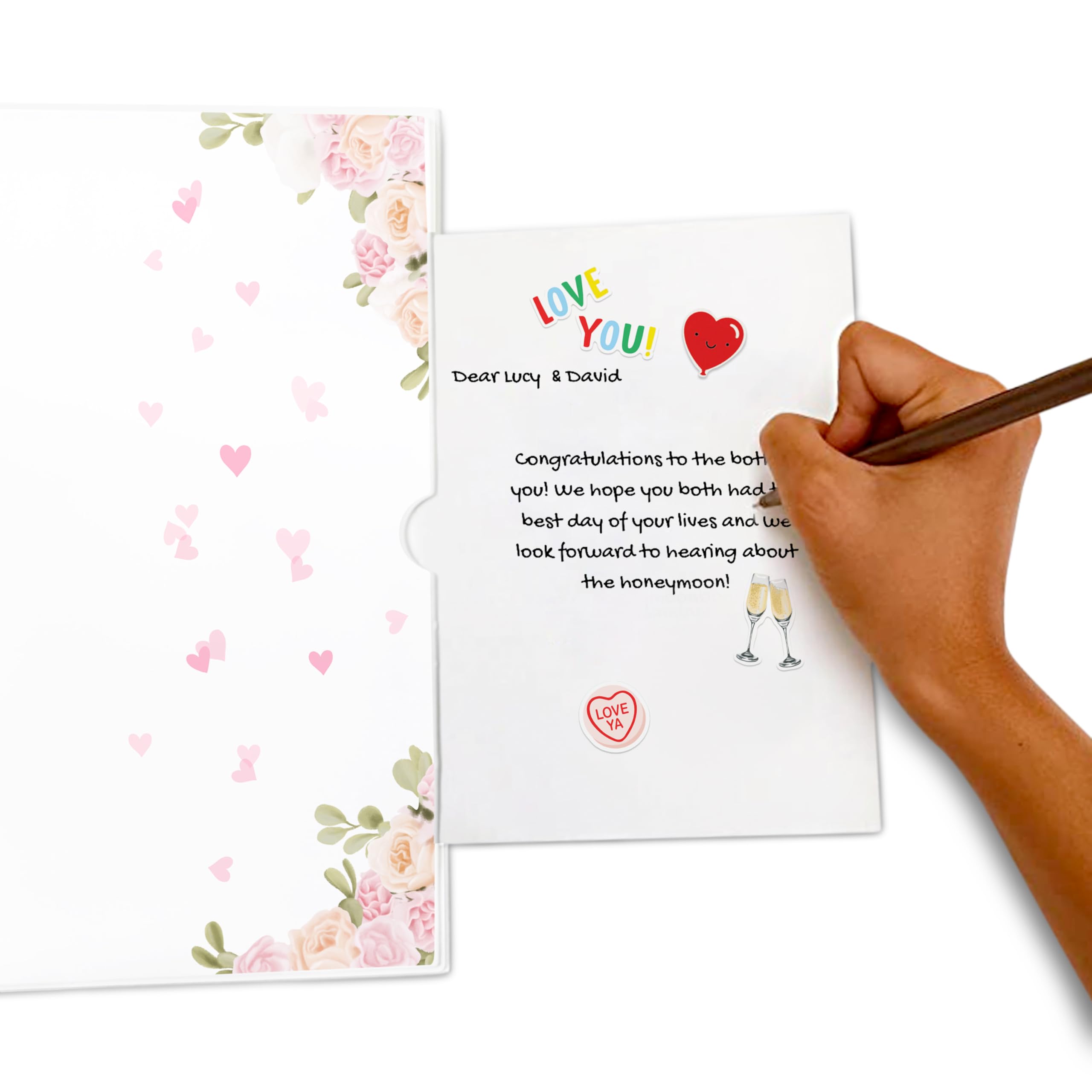 Hochzeitskarte Für Die Braut An Den Bräutigam – „I Choose You“ Liebesgeschenk Mit Persönlicher Botschaft