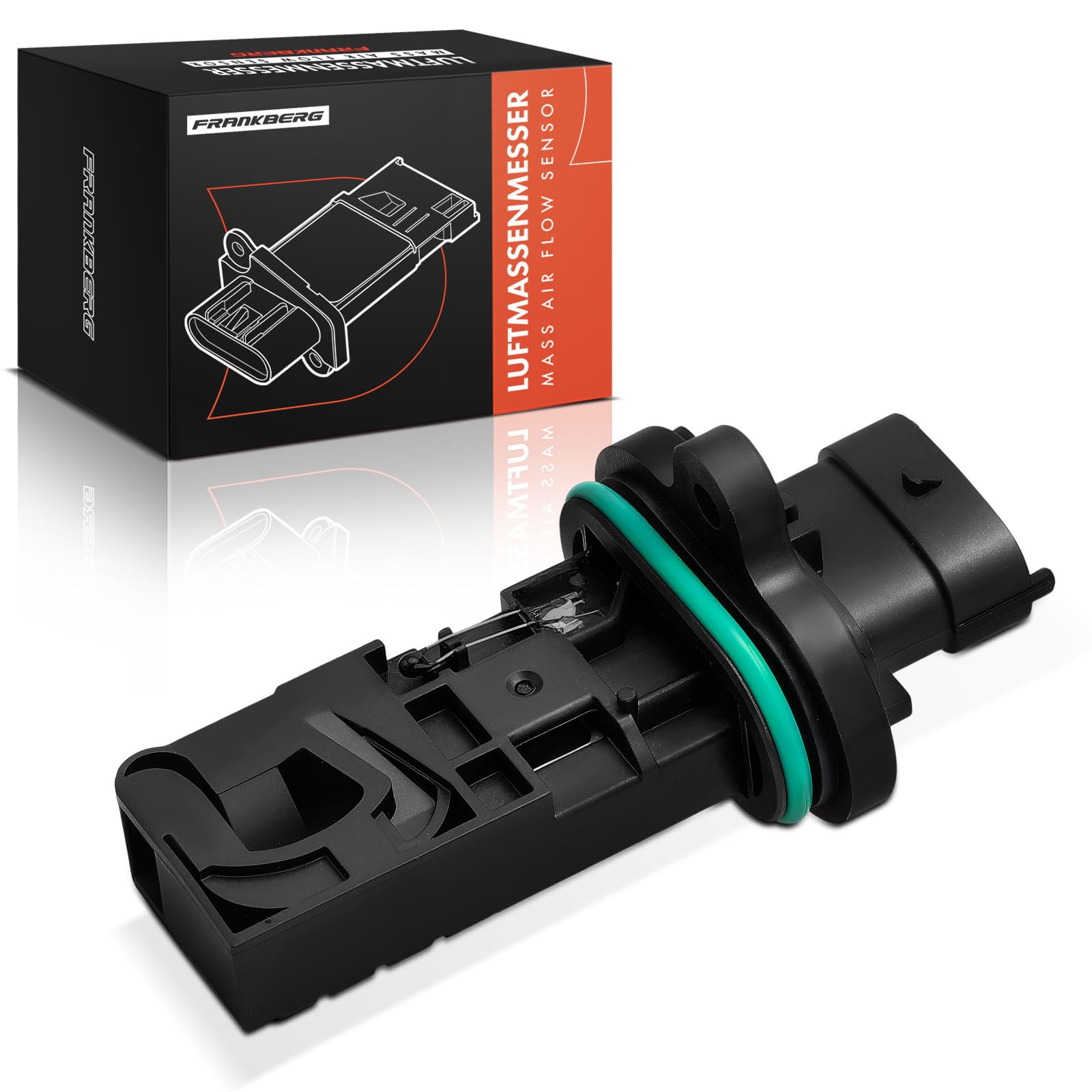 Frankberg Sensor de aire de admisión 4-Polos Compatible con Giulia 952 Stelvio 949 Replace# 0280218414,55272167
