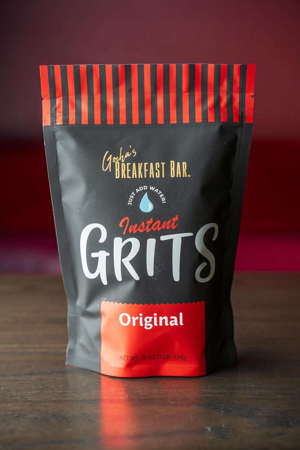 Gocha's Grits Instant - 454 g - Maíz Blanco, no GMO