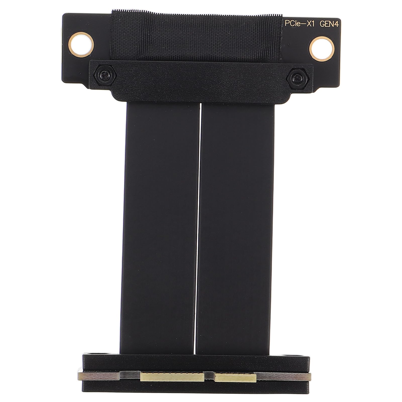 Cable PCIe 4.0 GPU negro para montaje vertical en chasis de ordenador 8