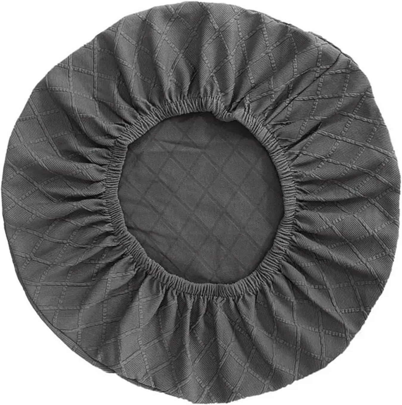 Fan Cover,2/4/5/6pcs Elastic Fabric Round Protective Elastic Universal Half Wrapped for Indoor and Outdoor(6pcs)