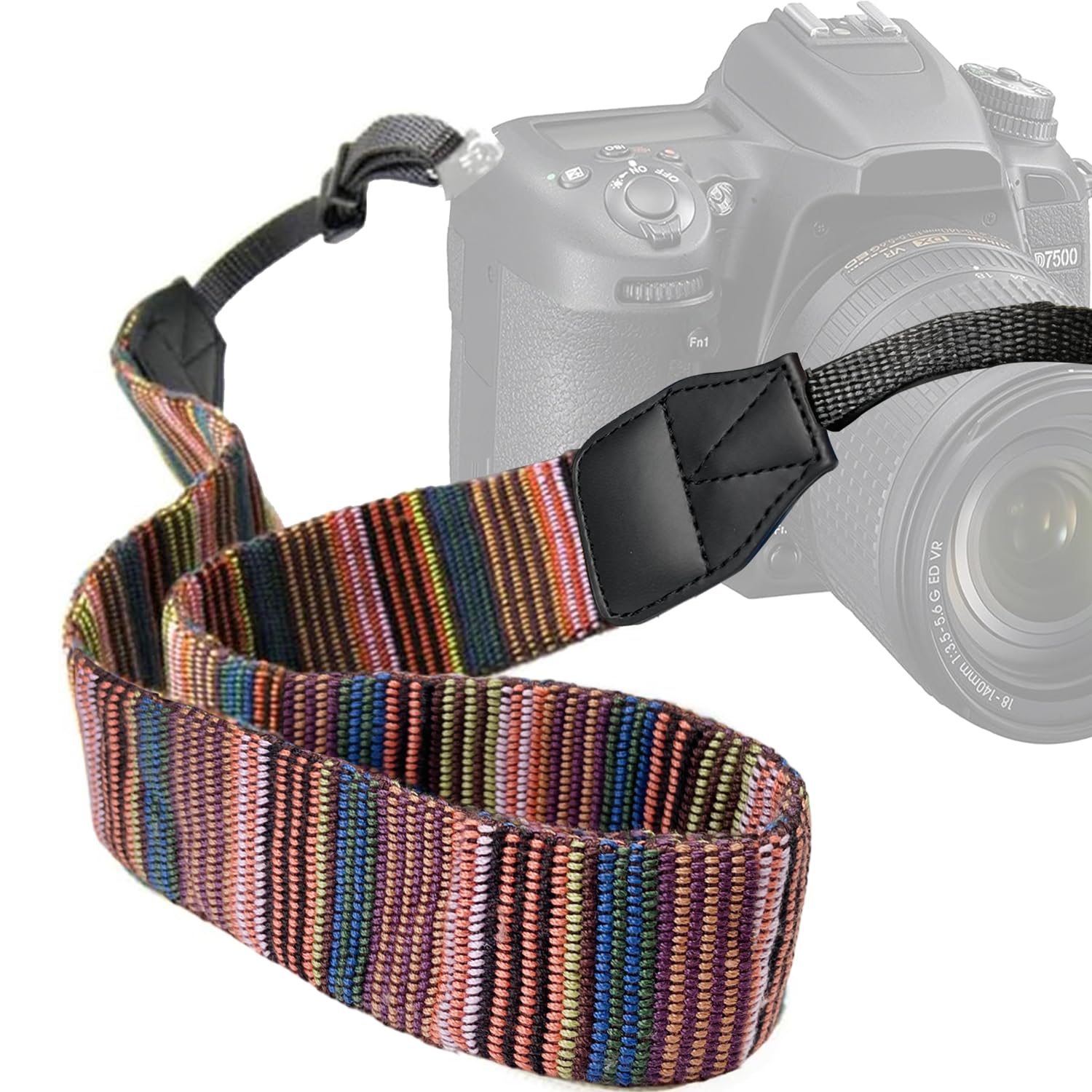 YMTHamaz3 Camera Neck Strap Cute for Womens Photographers,Bohemia Vintage Weave Strap For SLR DSLR Mirrorless Camera Lanyard Belt or Soft and Comfortable Binoculars Strap