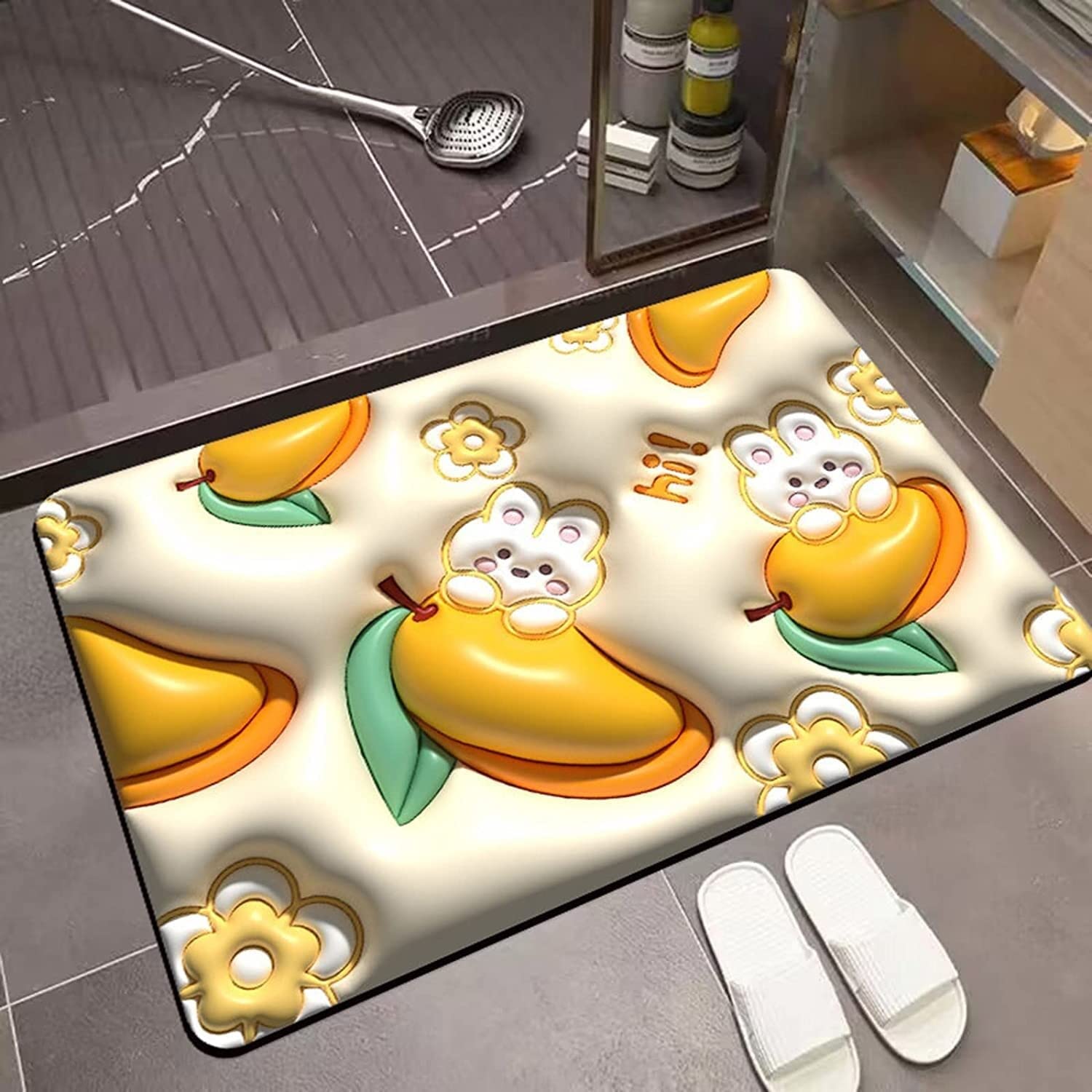 SpongeBob Patrick NonSlip Bath Mat Bathroom Living Room