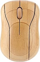 Acouto 2,4 GHz PC Ottico PC Computer in Legno in Legno Mousewirewireless Mousebamboo Mousewooden Mousewood