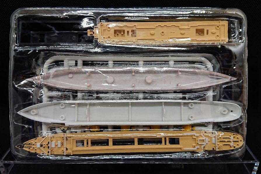 タイタニック号の復活　8個セット　世界の艦船キットvol.3 F-toys 食玩 1/2000 世界の艦船キット Vol.3 タイタニック号の復活 全8種