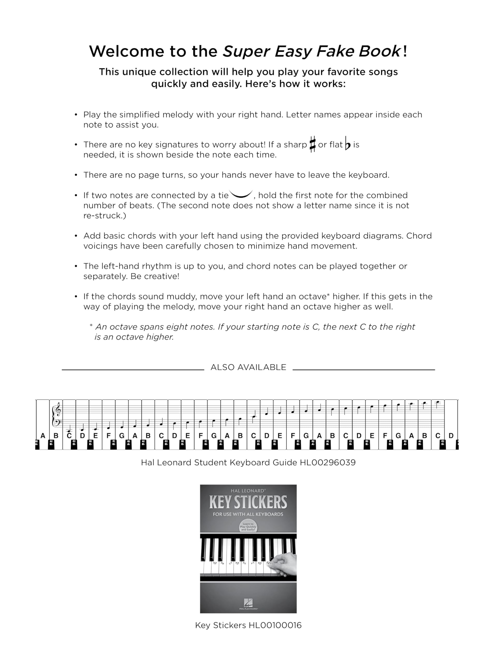 Super Easy Fake Book. Melodie, Text, Akkorde.: 154 Must-Know Songs from Pop Hits to Classical Favorites and Everything in Between