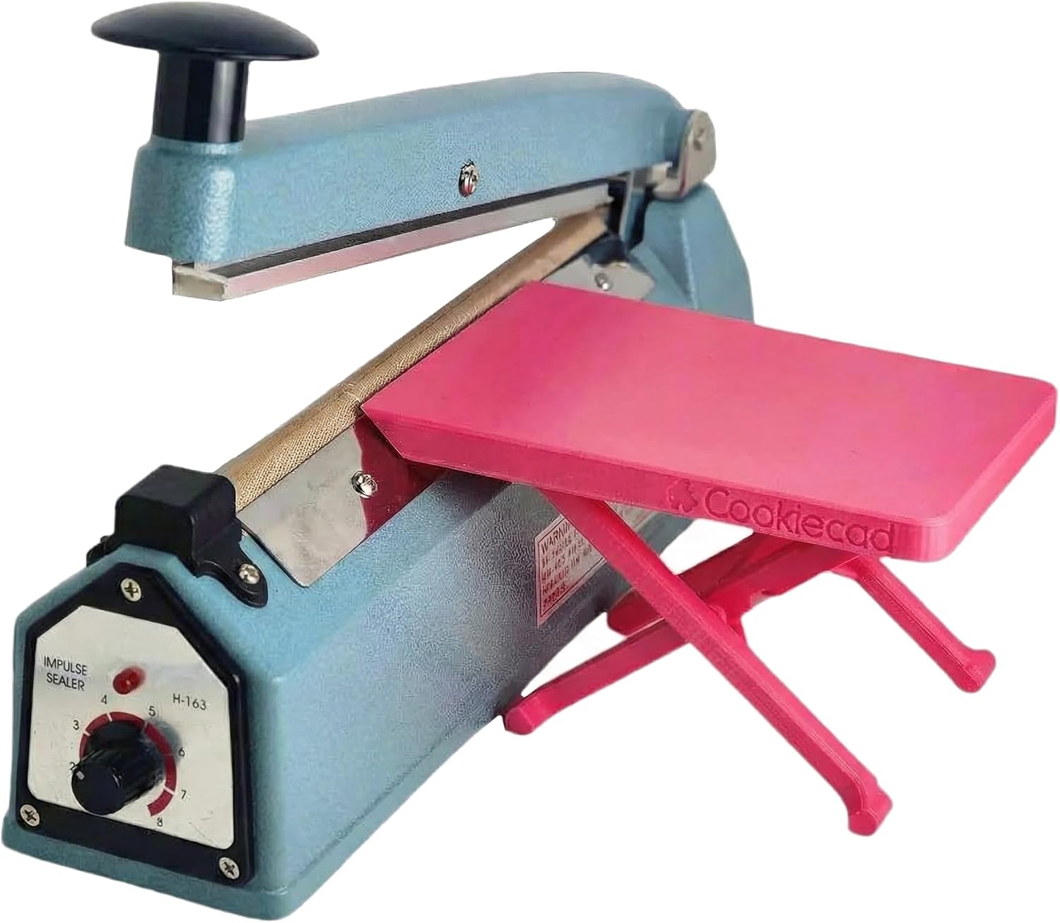 Mini Adjustable Table for Impulse Bag Sealer Heat Sealer (2.5"-4" height, Pink)