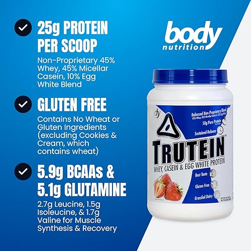 Vista 11 de Body Nutrition Trutein Mezcla de proteínas