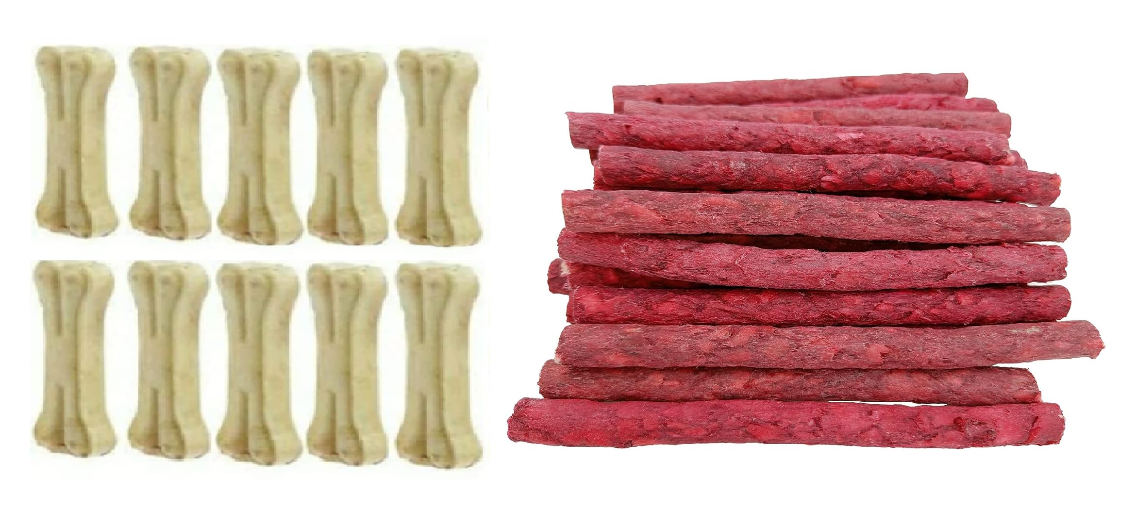 MS PET HOUSE Dog Munchy Stick and Chew Bone Combo Pack (400Gm Mutton Flavour Munchies + 10 Pcs x 3 Inch Chew Bone), Treat for Small Medium Puppy Dogs Treats Perfect for Your Precious Pup. (B0CS6VN32S) Amazon Price History, Amazon Price Tracker