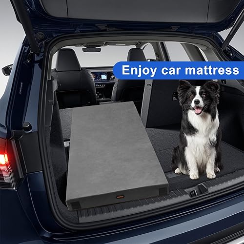 Miniatura 27 de Colchoneta de espuma viscoelástica para camping, colchón de piso grueso y cómodo para adultos con fondo impermeable y antideslizante, colchón