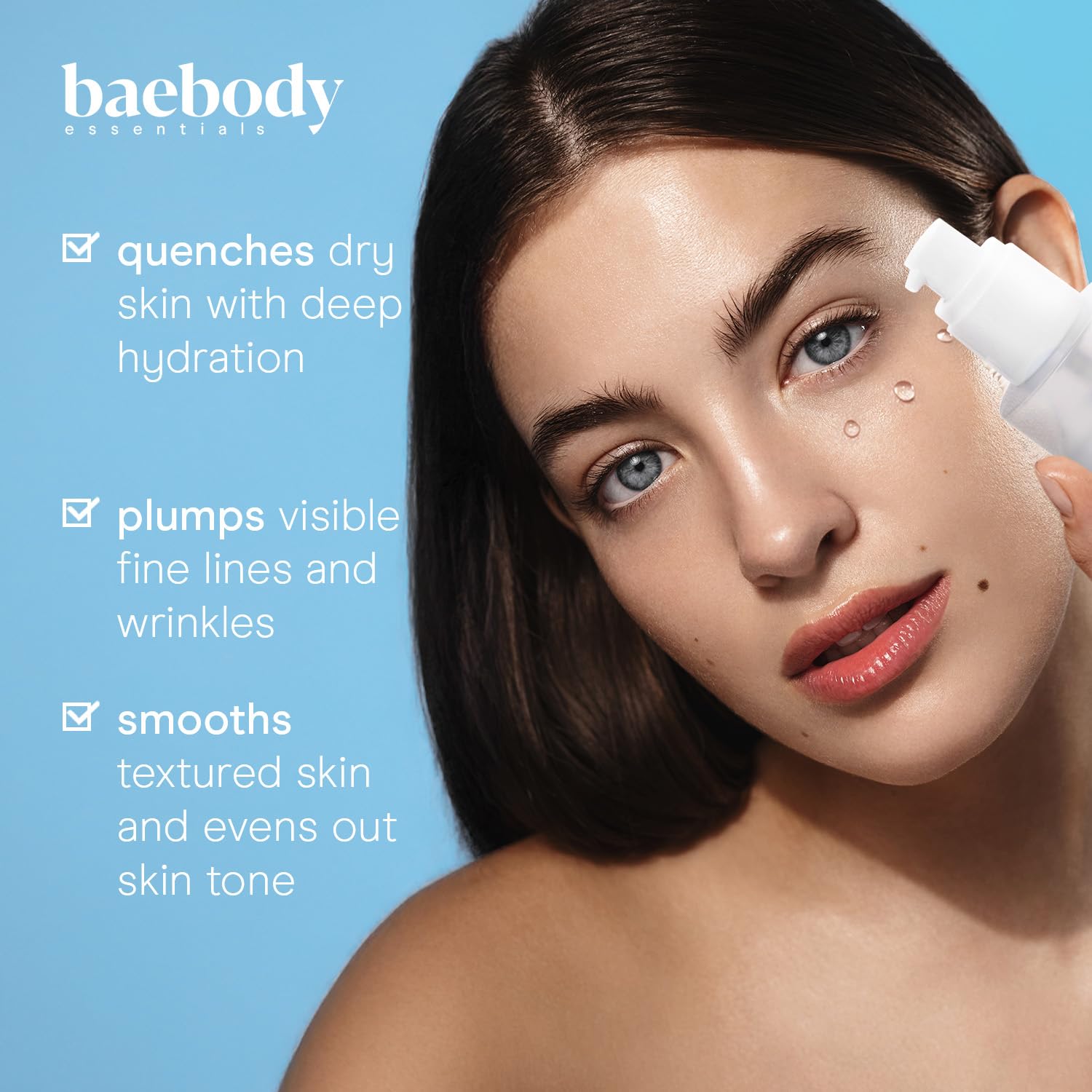 Baebody Eye Gel and Snail Mucin Face Serum Beauty Bundle