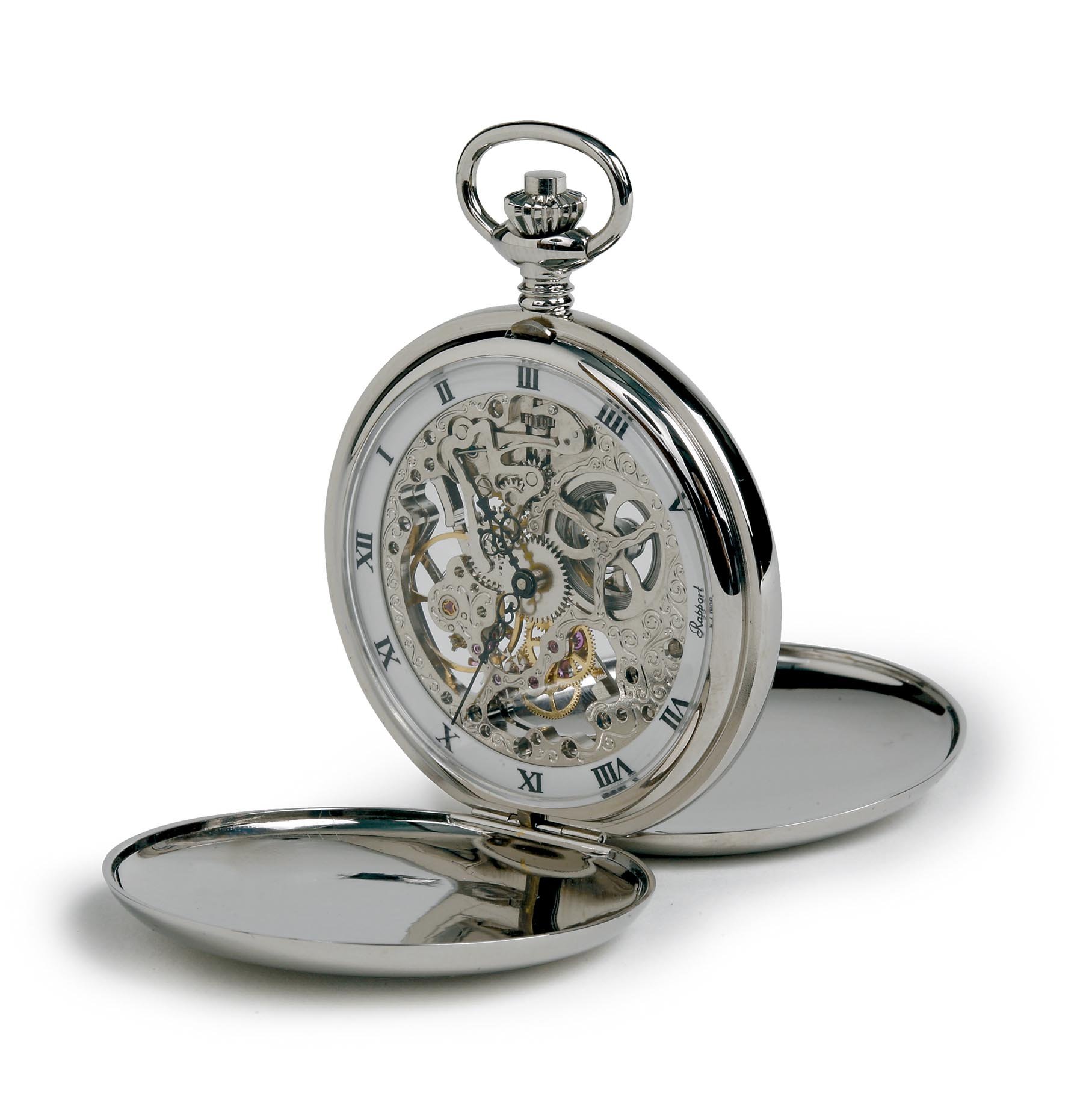 Rapport London, Full Hunter Silver Pocket Watch