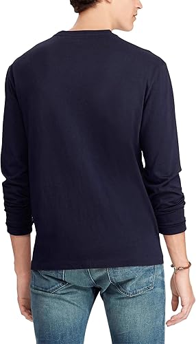 Miniatura 4 de POLO RALPH LAUREN Camiseta de manga larga con logotipo de ajuste clásico para hombre