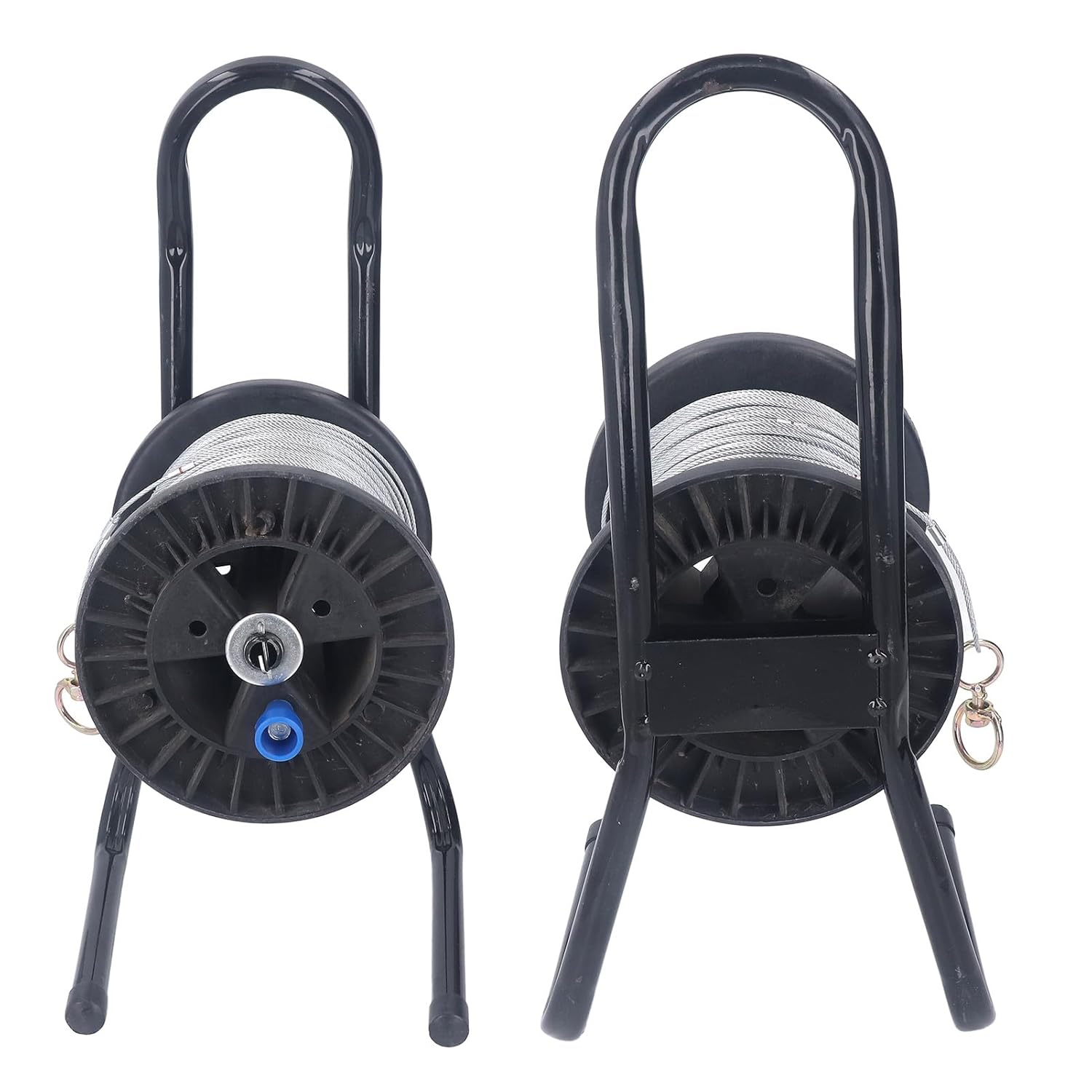 Steel Wire Measuring Tape, Clear Scale Marks, Construction Inspection Rope, 100m