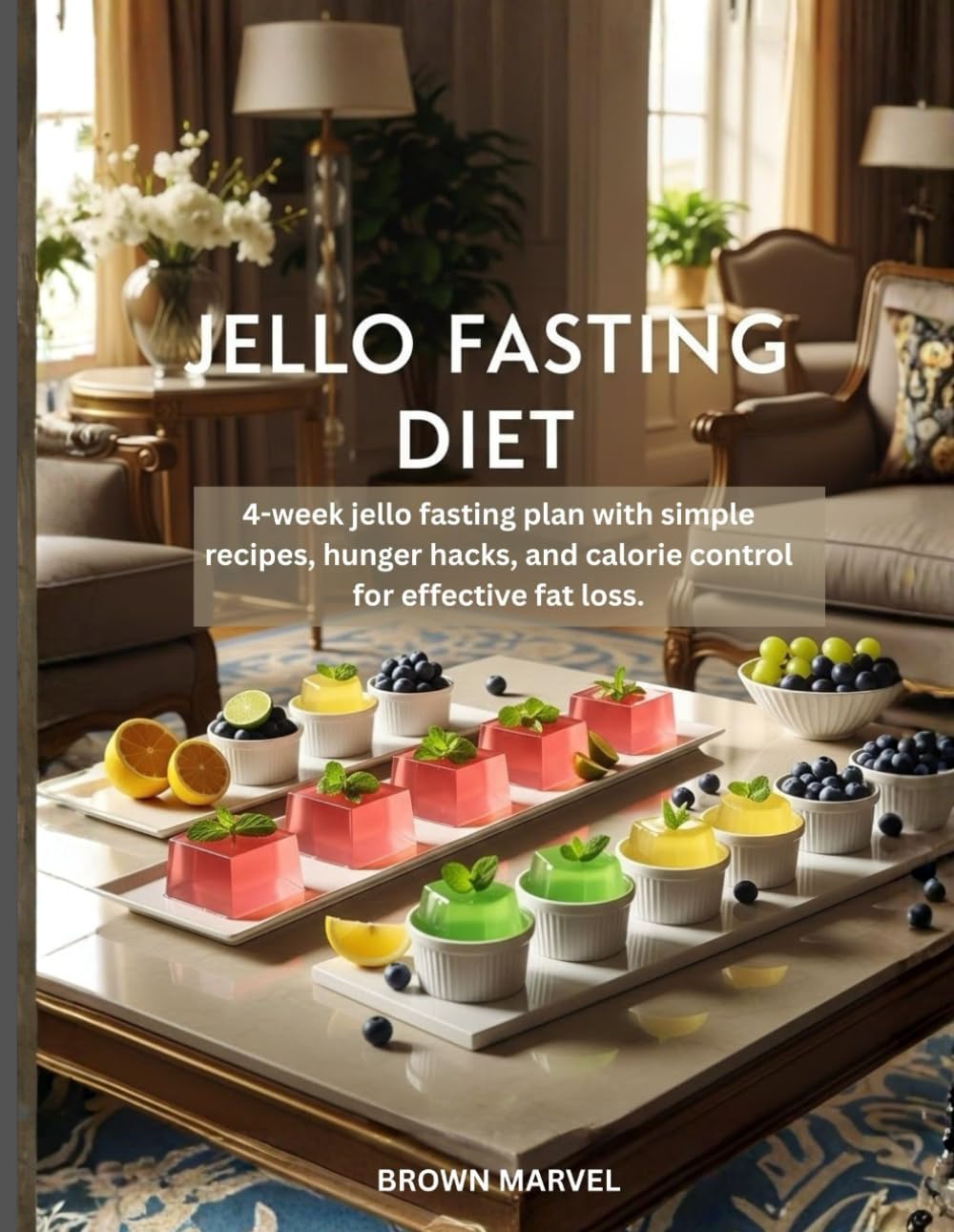 Jello Fasting Diet: 4-week jello fasting plan with simple recipes, hunger hacks, and calorie control for effective fat loss.