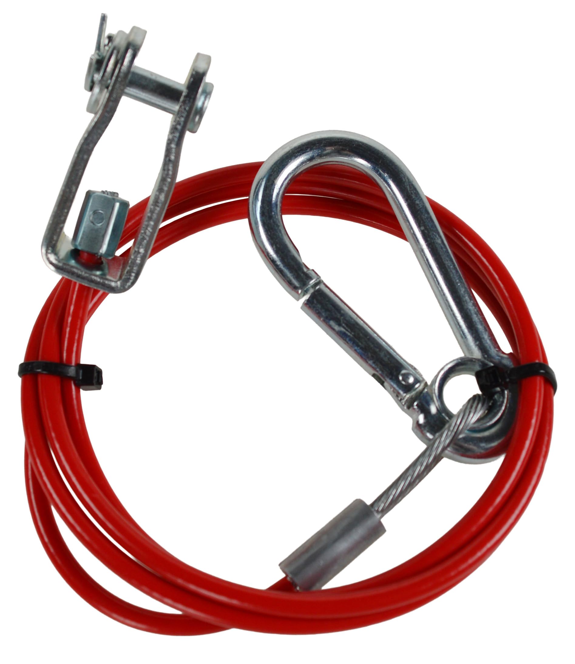 Maypole Breakaway Cable for Ifor Williams Trailers, Clevis And Pin Fitting, 1m x 3mm